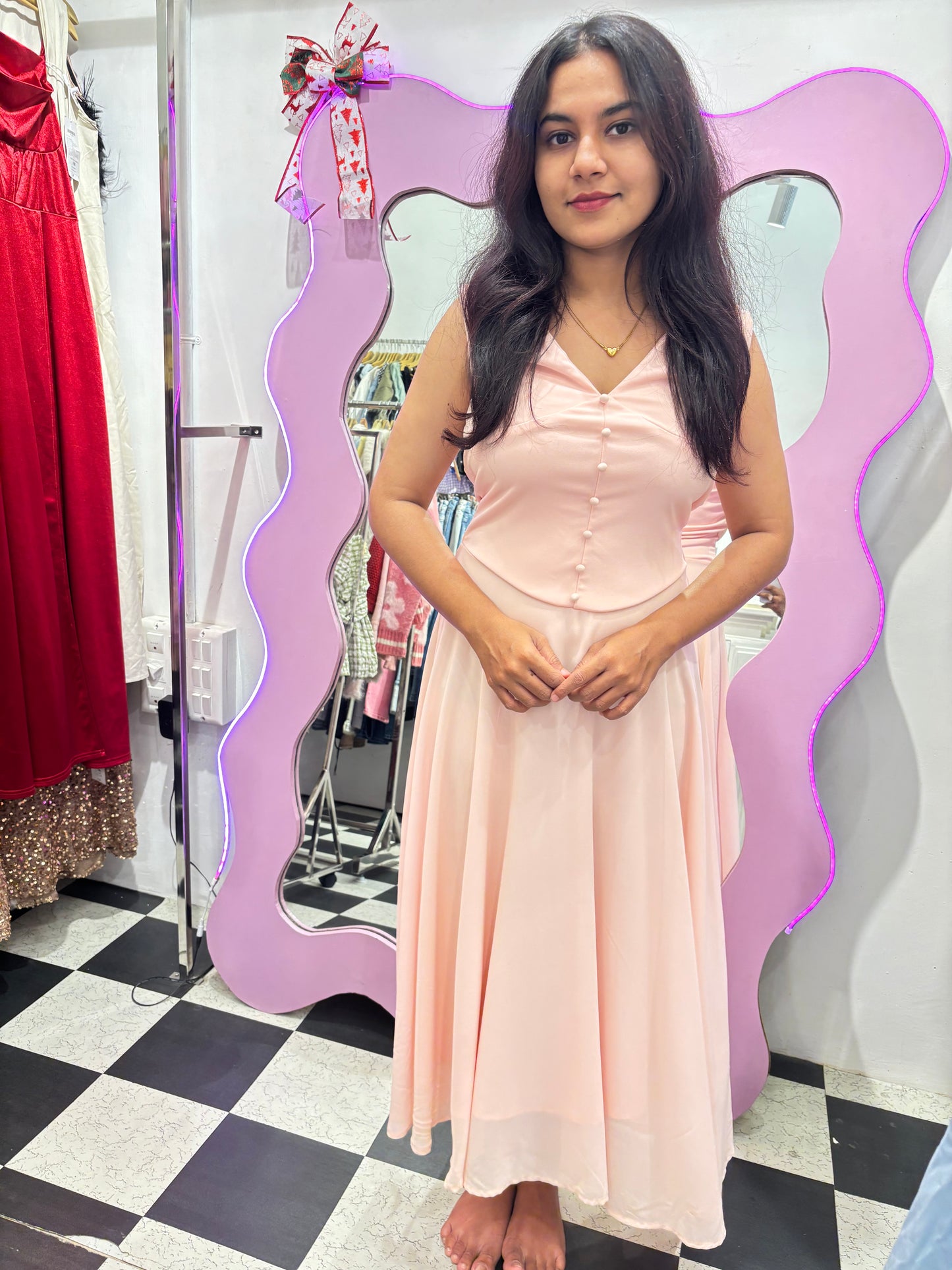 Cute sleeveless summer dress🌤️