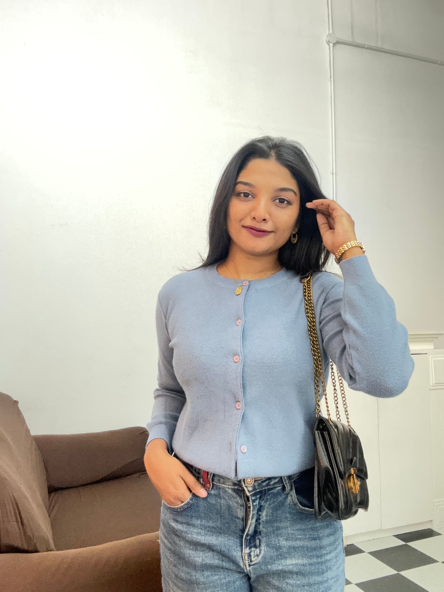 Pretty grey cardigan