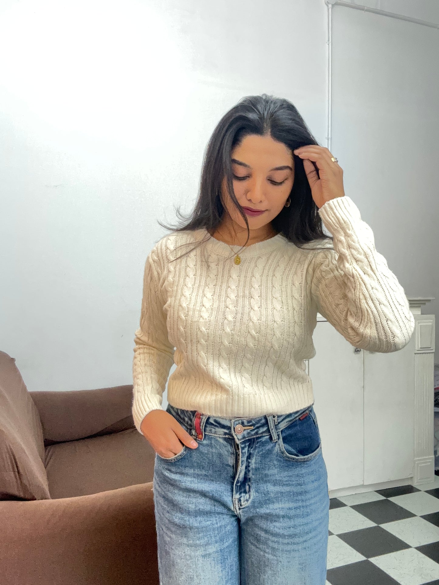 Pretty white cardigan