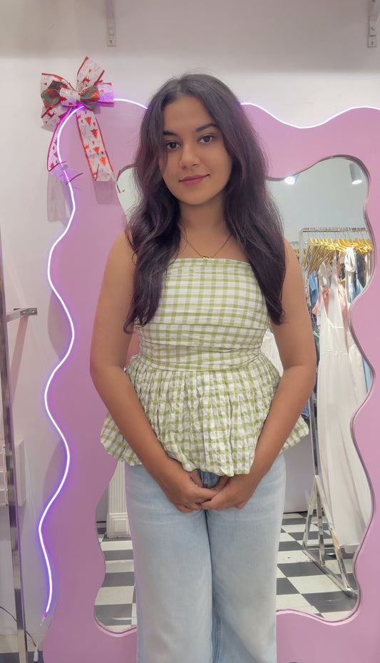 Peplum top🍓