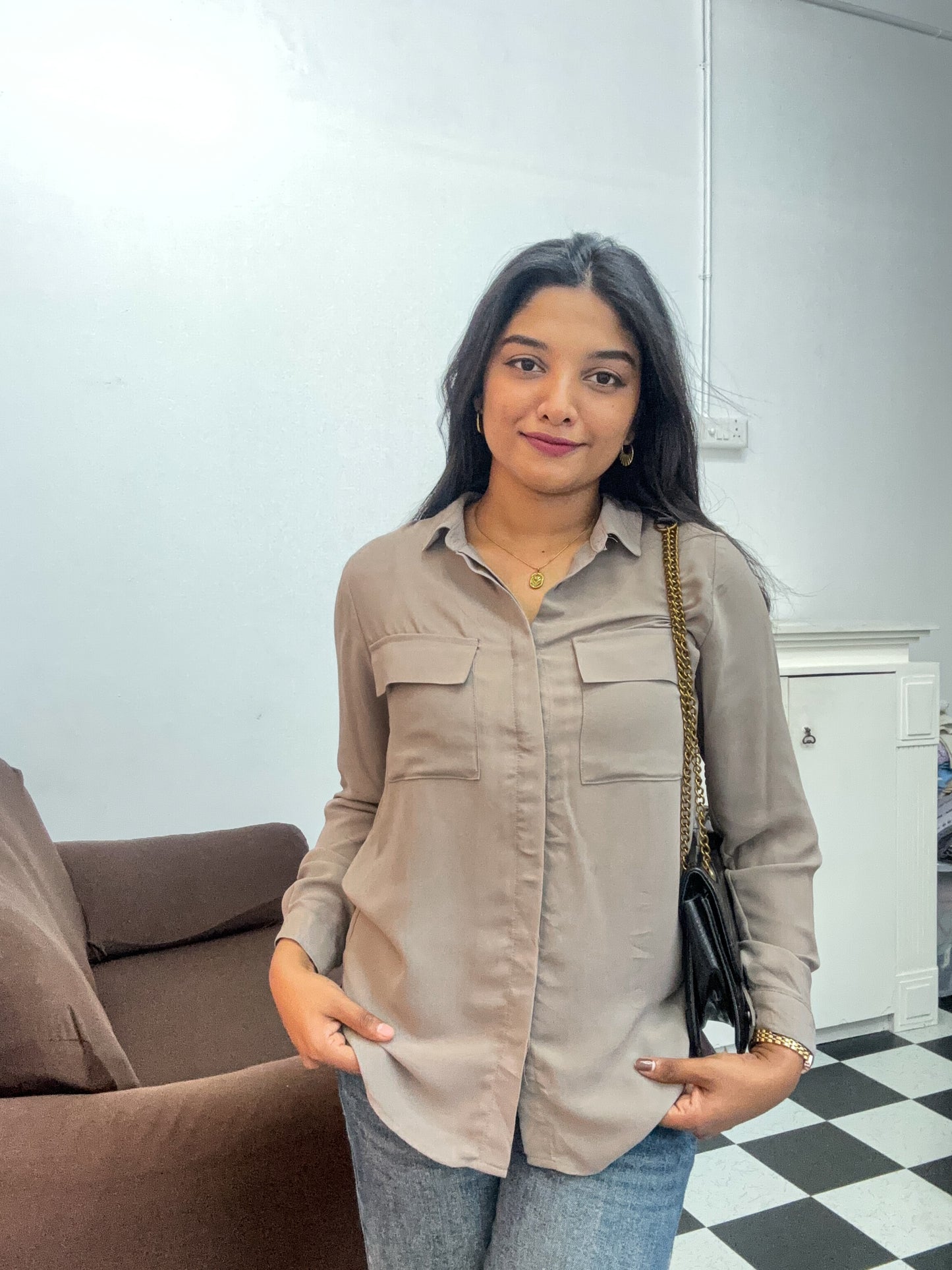 Cute beige shirt