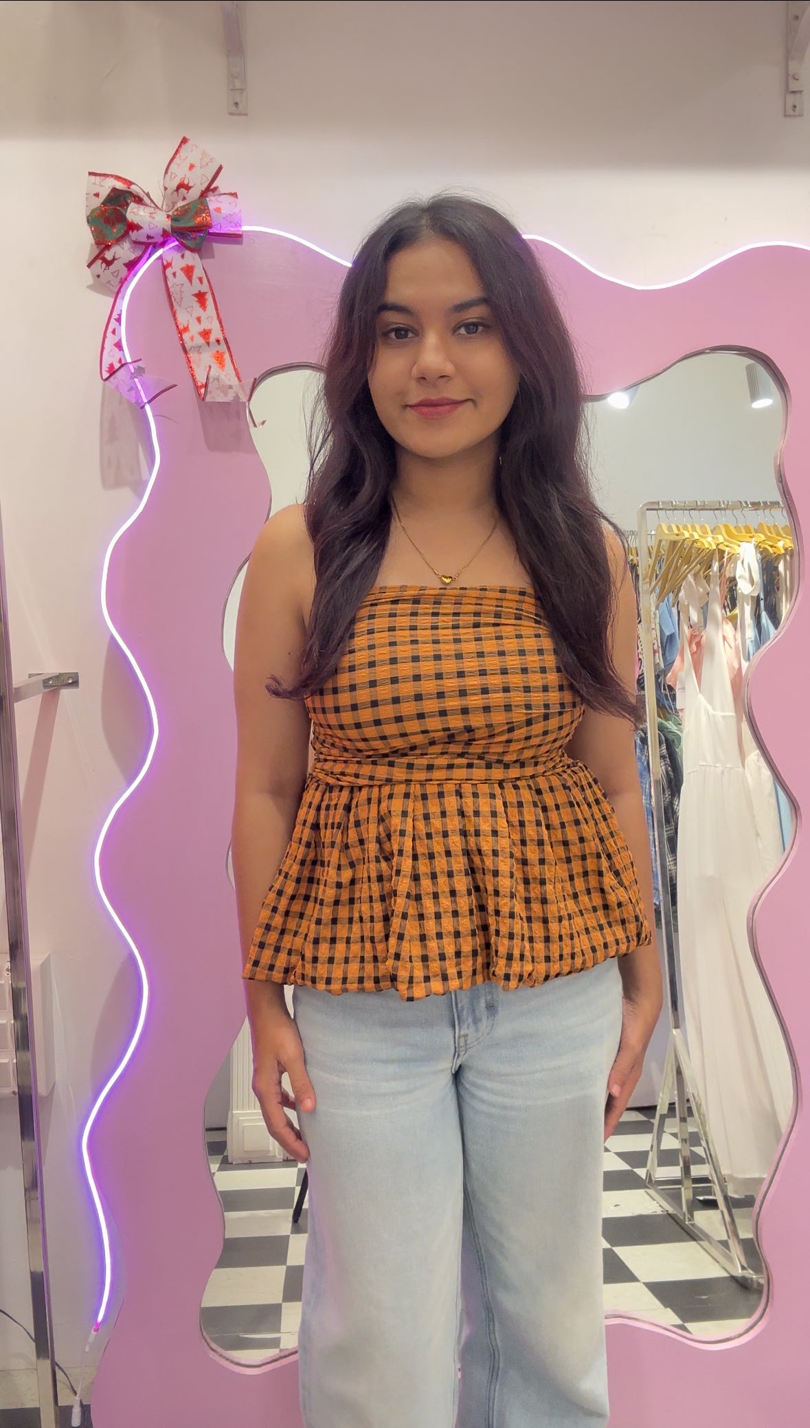 Peplum top🍓