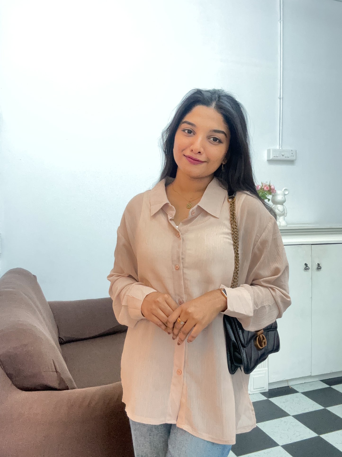 Pretty beige shirt