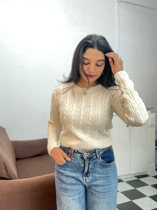 Pretty white cardigan
